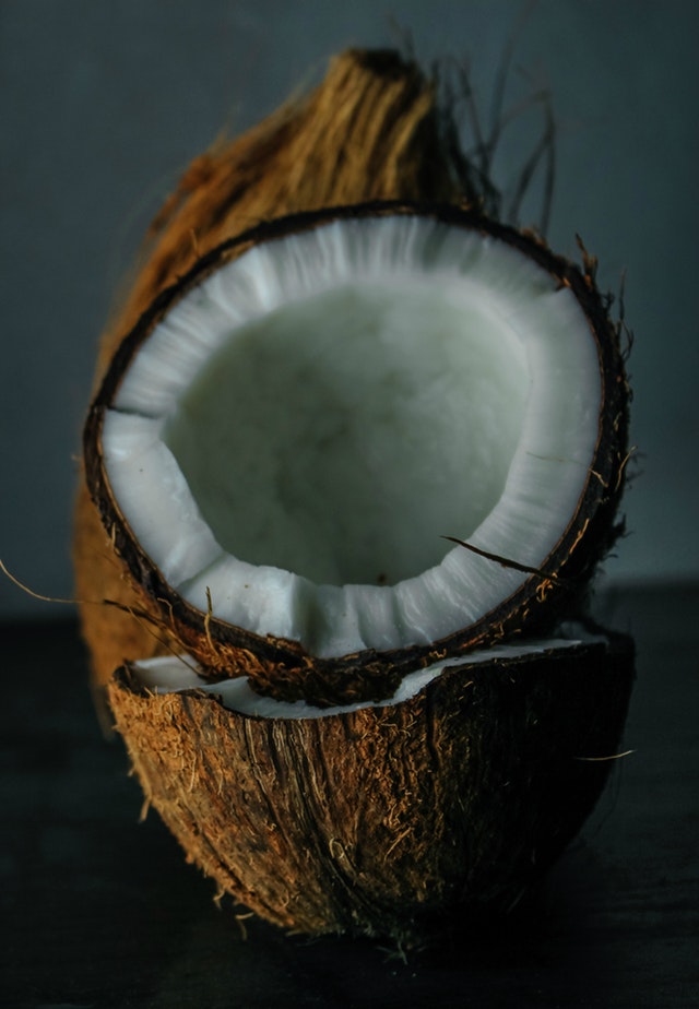 Rozpůlený kokos