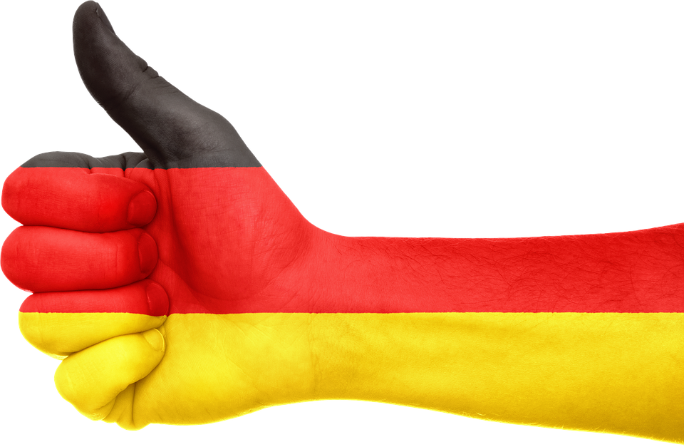 německá ruka